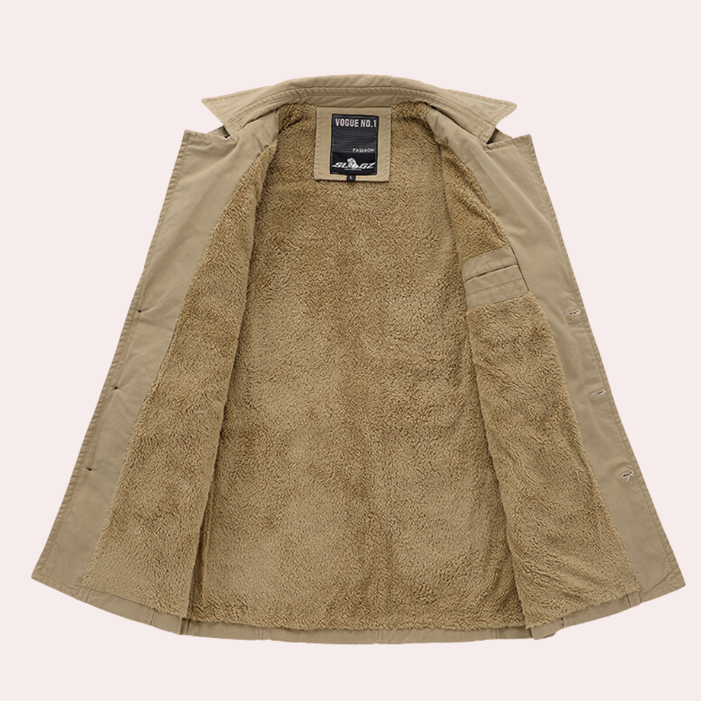 YVAN - Casual Trenchcoat voor Heren