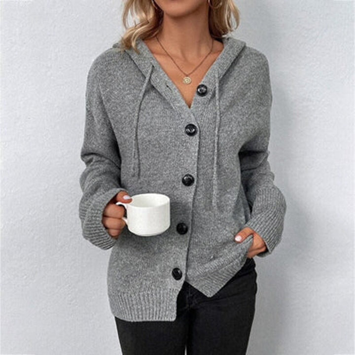 FILIPPA - Comfortabele cardigan met capuchon