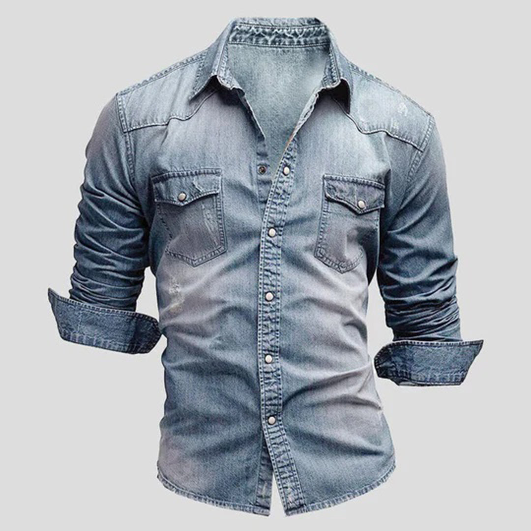 LARRY - Casual lange mouwen shirt