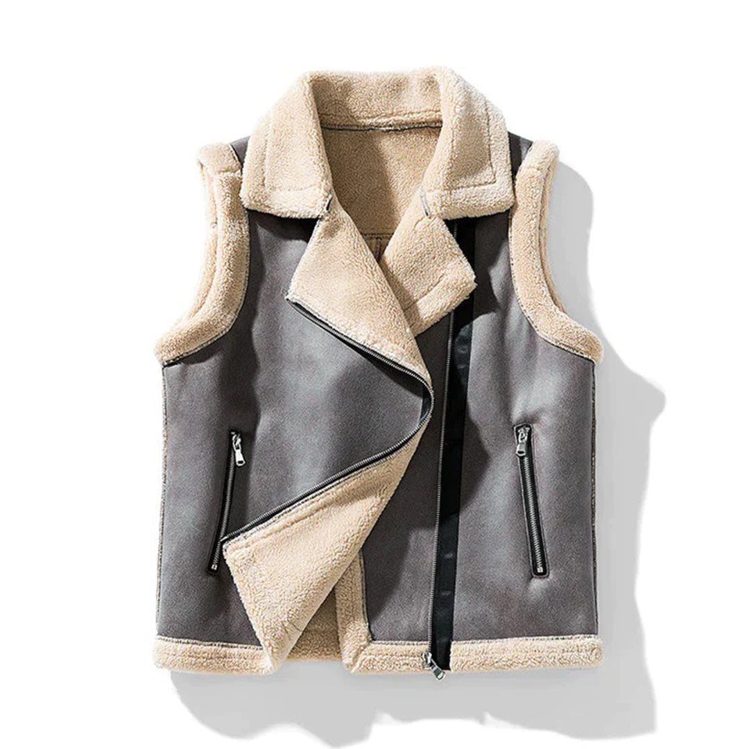 CHARLOTTE - Knus sherpa vest